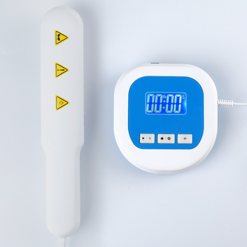 Dos de la lampe UVB 311 nm avec minuteur